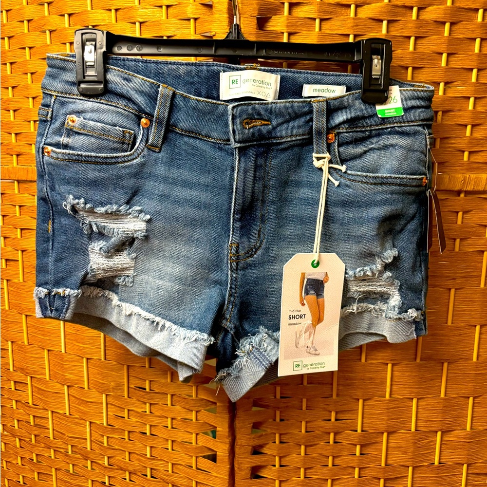 Regeneration shorts size 3 new